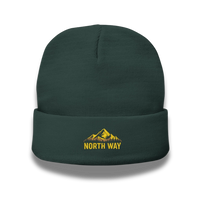 North Way Embroidered Knit Beanie