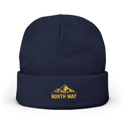 North Way Embroidered Knit Beanie